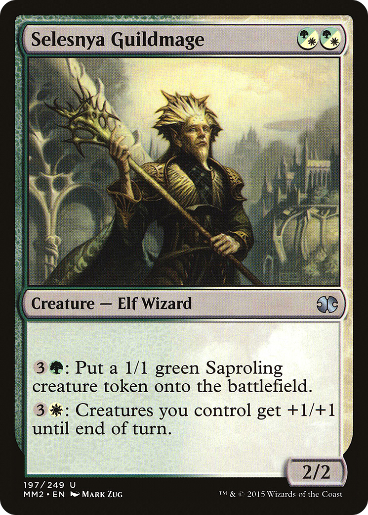 Selesnya Guildmage (MM2-197) - Modern Masters 2015 Foil