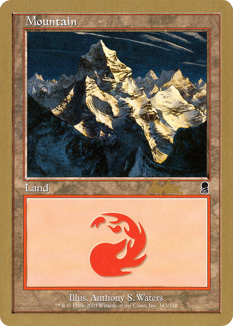 Mountain (WCD-BK343) - World Championship Decks 2002
