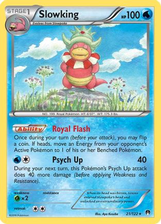Slowking 021/122 - XY  BREAKpoint Holofoil