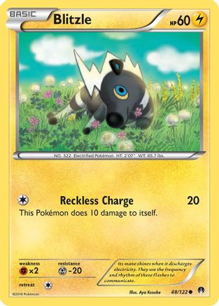 Blitzle 048/122 - XY  BREAKpoint Reverse Holofoil