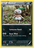 Nuzleaf 072/122 - XY  BREAKpoint Reverse Holofoil