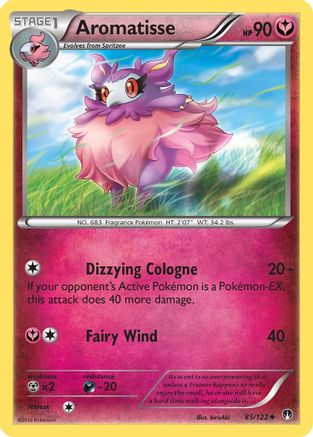 Aromatisse 085/122 - XY  BREAKpoint Reverse Holofoil