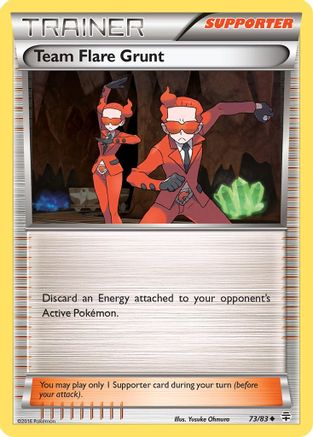 Team Flare Grunt 073/83 - Generations