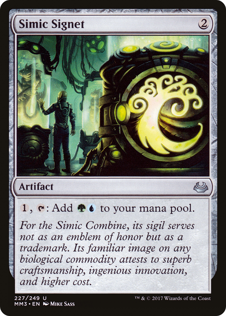 Simic Signet (MM3-227) - Modern Masters 2017