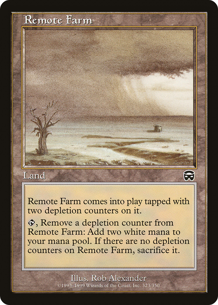 Remote Farm (MMQ-323) - Mercadian Masques Foil