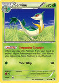 Servine 006/124 - XY  Fates Collide Reverse Holofoil