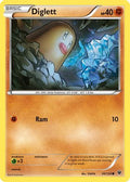 Diglett 036/124 - XY  Fates Collide