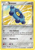Bronzor 060/124 - XY  Fates Collide