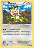 Meowth 074/124 - XY  Fates Collide