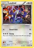 Loudred 081/124 - XY  Fates Collide Reverse Holofoil