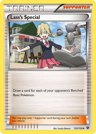 Lass's Special 103/124 - XY  Fates Collide