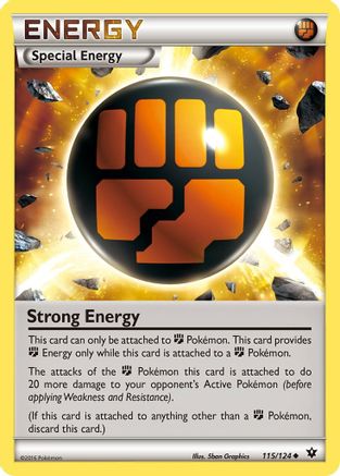 Strong Energy 115/124 - XY  Fates Collide