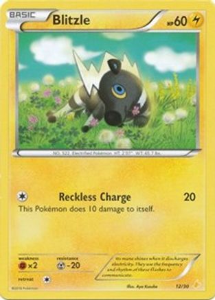 Blitzle 012 - XY Trainer Kit Pikachu Libre & Suicune