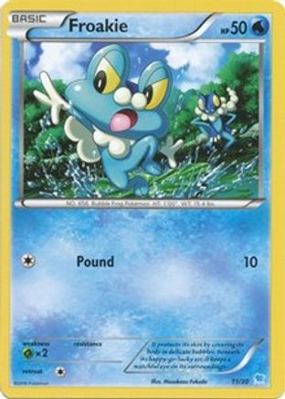 Froakie 023 - XY Trainer Kit Pikachu Libre & Suicune