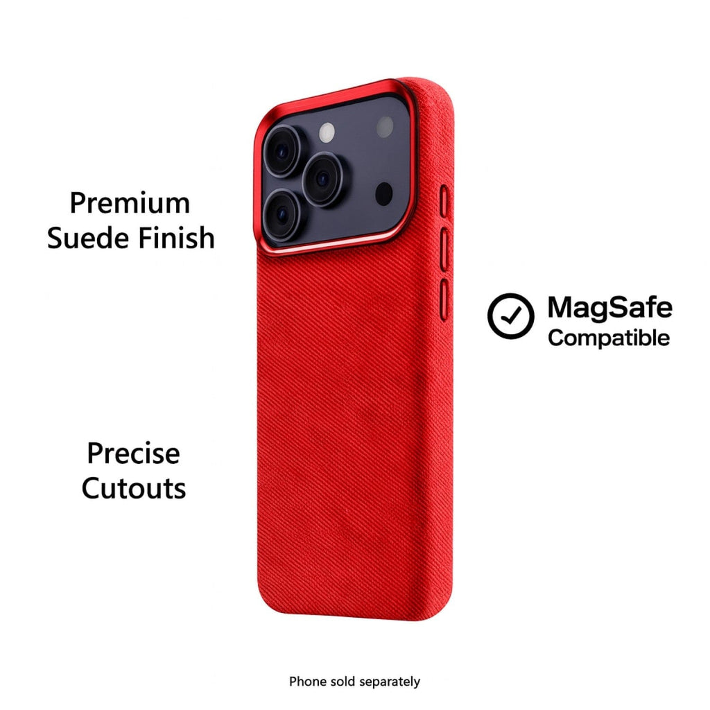 iPhone 17 Pro Max Case - Suede Leather | Indy Series