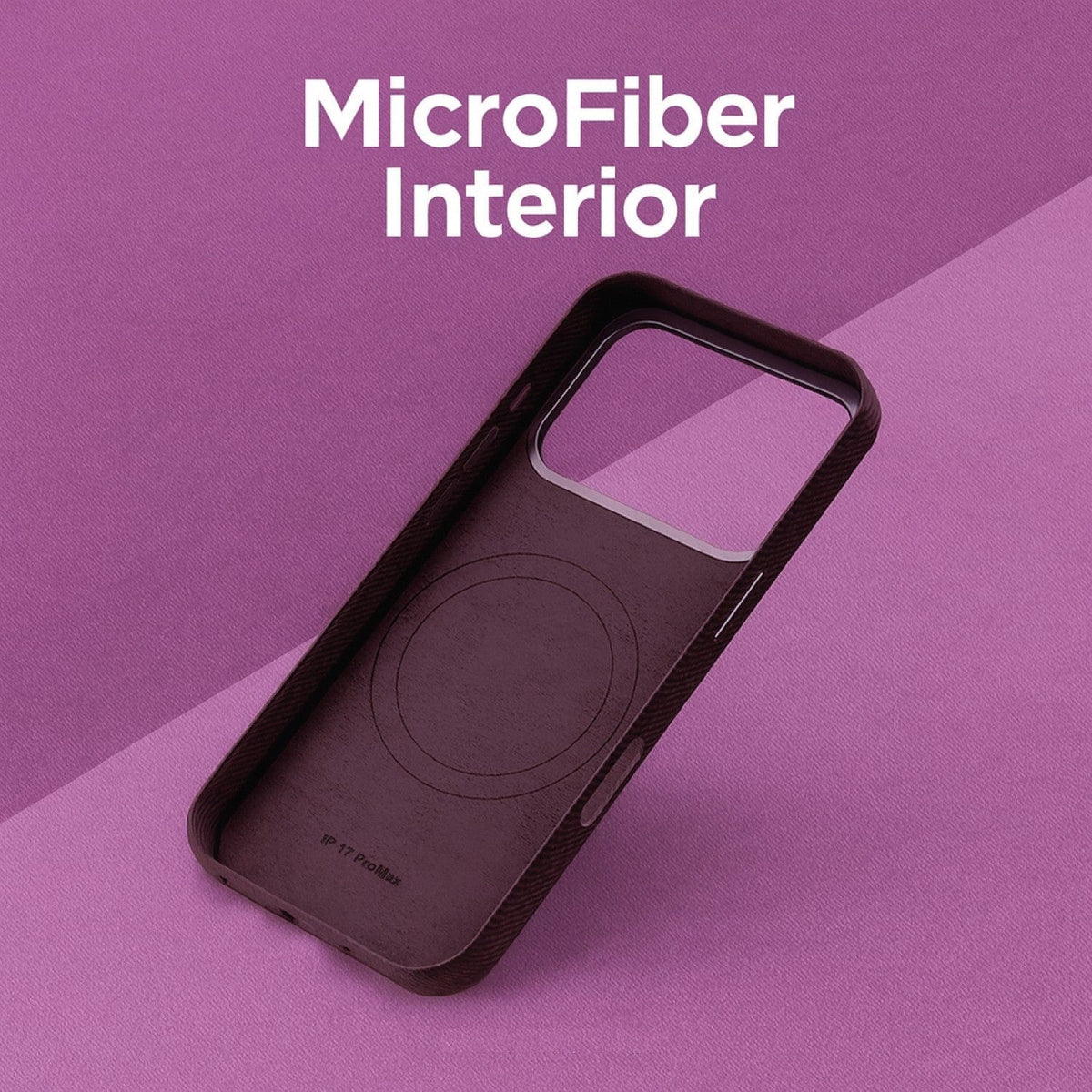 iPhone 17 Pro Case - Suede Leather | Indy Series