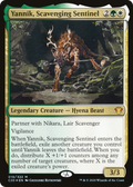 Yannik, Scavenging Sentinel (C20-019) - Commander 2020 Foil