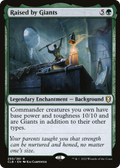 Raised by Giants (CLB-250) - Commander Legends: Battle for Baldur's Gate Foil