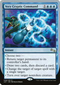 Very Cryptic Command (UST-49D) - Unstable Foil