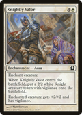 Knightly Valor (RTR-013) - Return to Ravnica