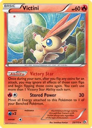 Victini (BW Legendary Treasures) 023/113 - Deck Exclusives