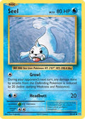 Seel 028/108 - XY  Evolutions Reverse Holofoil