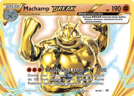 Machamp BREAK 060/108 - XY  Evolutions Holofoil