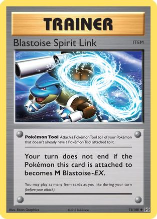 Blastoise Spirit Link 073/108 - XY  Evolutions
