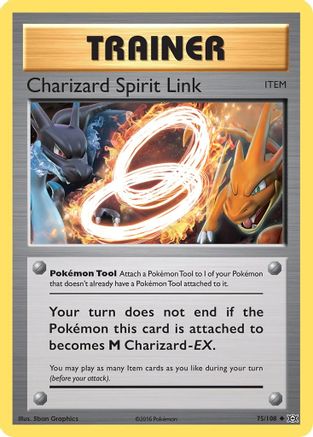 Charizard Spirit Link 075/108 - XY  Evolutions