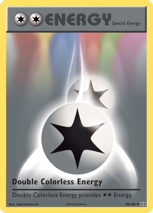 Double Colorless Energy 090/108 - XY  Evolutions