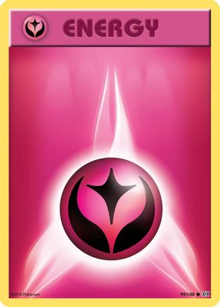 Fairy Energy 099/108 - XY  Evolutions Reverse Holofoil