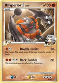 Rhyperior E4 (DPPt Rising Rivals) 032/111 - Deck Exclusives Holofoil
