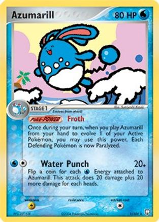 Azumarill (EX Team Rocket Returns) 001/109 - Deck Exclusives