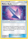 Poison Barb 124/149 - SM Base Set Reverse Holofoil