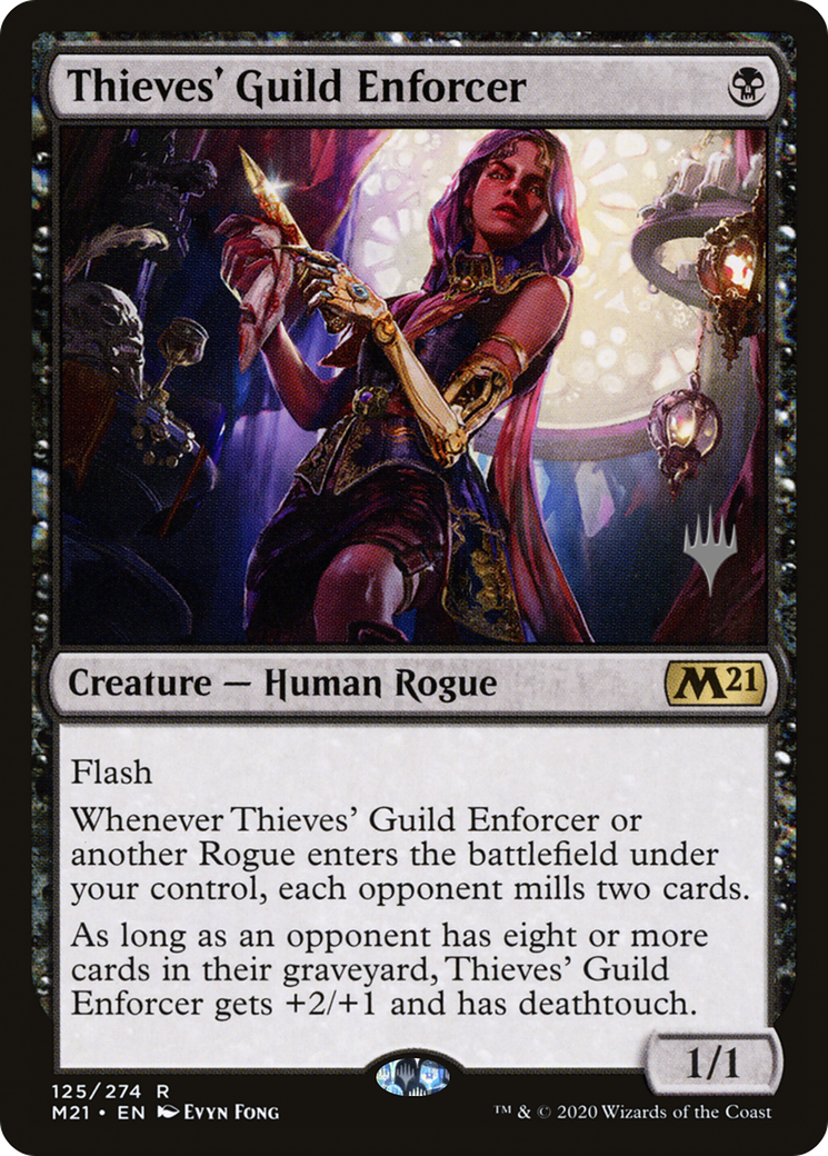 Thieves' Guild Enforcer (PPM21-125P) - Core Set 2021 Promos