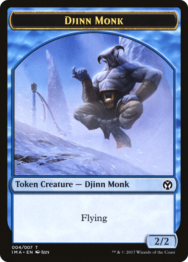 Djinn Monk (IMA-004) - Iconic Masters Tokens