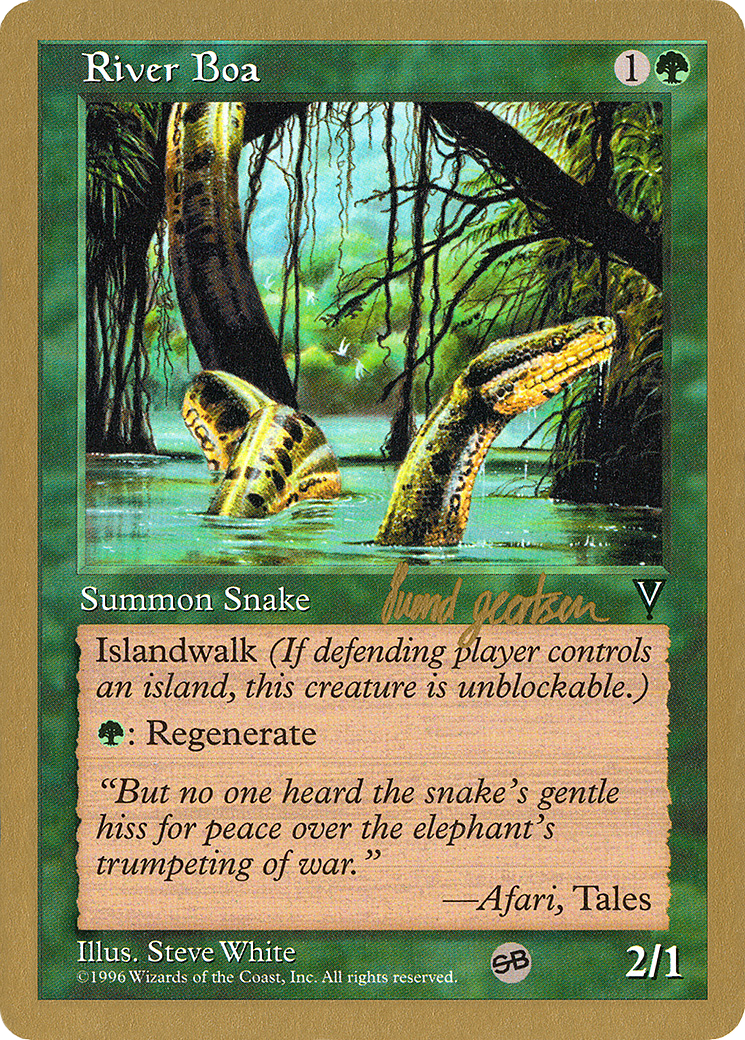 River Boa (WCD-SG118SB) - World Championship Decks 1997