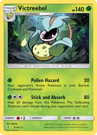 Victreebel 003/145 - SM  Guardians Rising