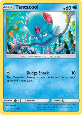 Tentacool 023/145 - SM  Guardians Rising