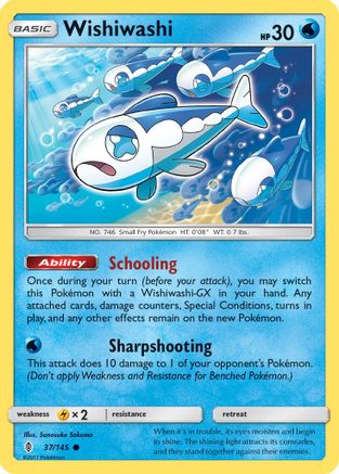 Wishiwashi 037/145 - SM  Guardians Rising