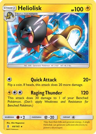 Heliolisk 044/145 - SM  Guardians Rising