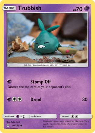 Trubbish 050/145 - SM  Guardians Rising