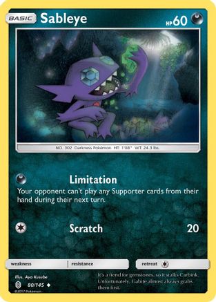 Sableye 080/145 - SM  Guardians Rising