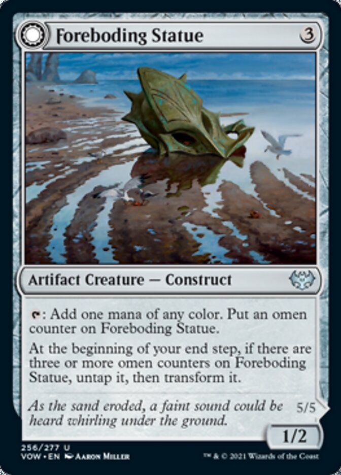 Foreboding Statue // Forsaken Thresher (VOW-256) - Innistrad: Crimson Vow: (Double Faced Transform)