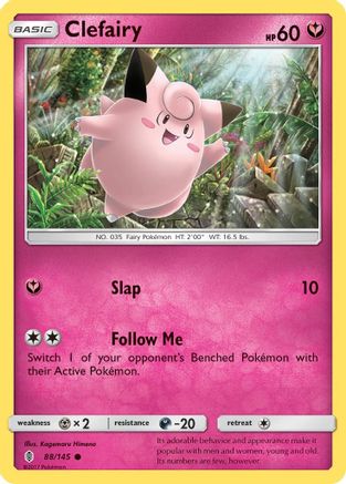 Clefairy 088/145 - SM  Guardians Rising