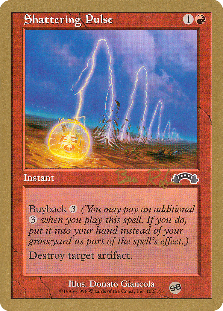 Shattering Pulse (WCD-BR102SB) - World Championship Decks 1998