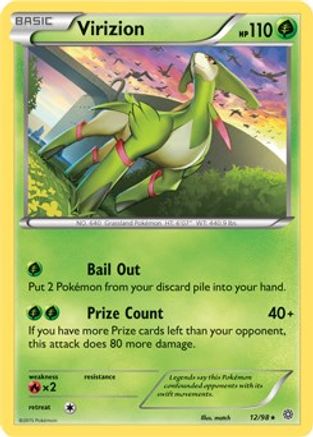 Virizion 012/098 - Deck Exclusives