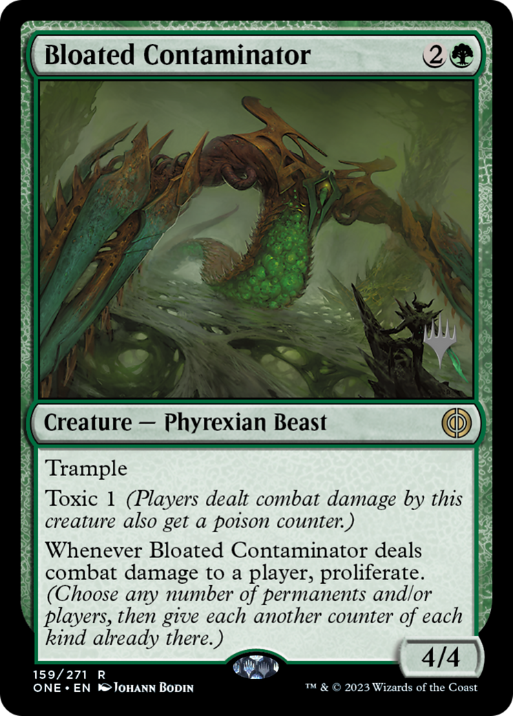 Bloated Contaminator (PPONE-159P) - Phyrexia: All Will Be One Promos