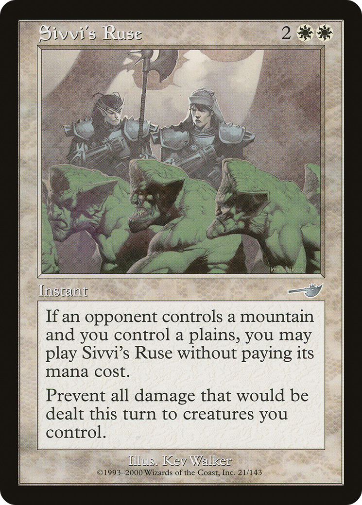Sivvi's Ruse (NMS-021) - Nemesis Foil