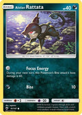 Alolan Rattata 081/147 - SM  Burning Shadows Reverse Holofoil